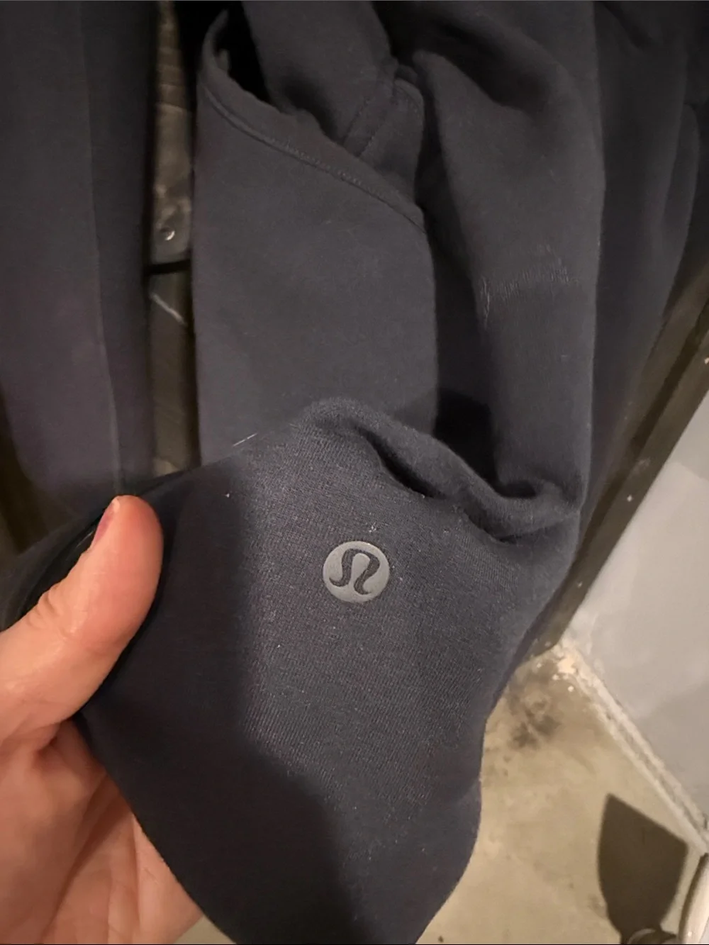 lululemon athletica gray and black  Open-Front Blazer Jacket reversible